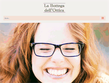 Tablet Screenshot of labottegaprato.it